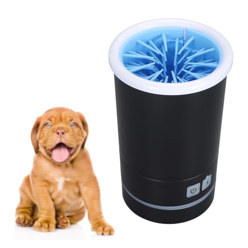 Automatic Dog Cleaner (S / Black White)