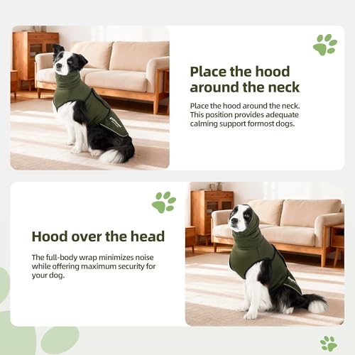 Dog Anxiety Vest (Green / M)