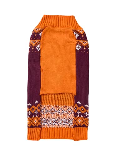 Hello Fall Leaves Thanksgiving Dog Sweater (Large / Hello Fall Leaves)