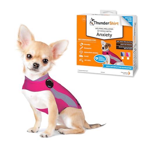 for Dogs Calming Anxiety Vest (Pink / XX-Small)