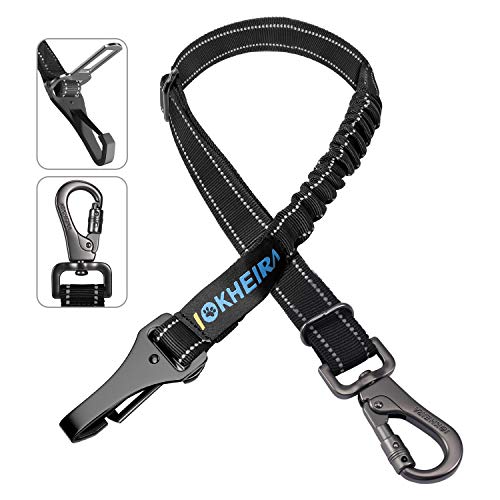 Dog Seat Belt 3 (Black)