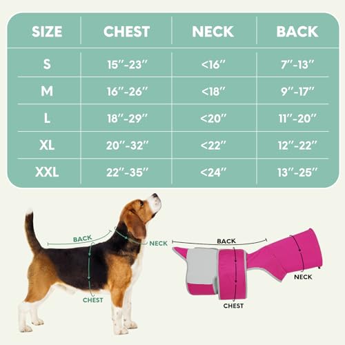 Dog Anxiety Shirt with Hood (bright red / L)