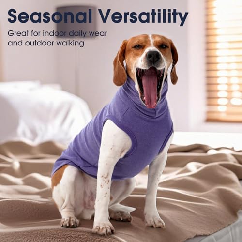 Small Dog Sweater (Medium / Purple)