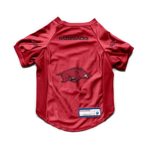 NCAA Arkansas Razorbacks Stretch Pet Jersey (Arkansas Razorbacks / X-Small)