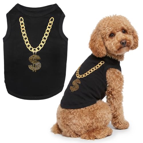 Dog Shirt 100% Cotton Shirts for Large Dogs (L(12-18lbs))