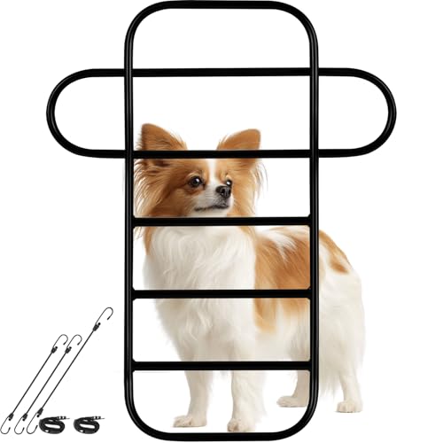 Metal Car Dog Barrier for Small to Medium Dog (Small / Matte Black)