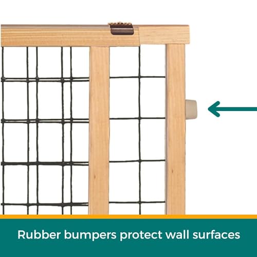 Wire Mesh Dog Gate (29.5"-50" Wide, 31" Tall)