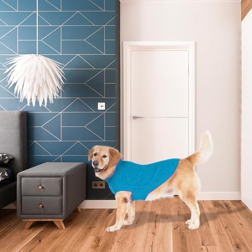 Dog Sweater for Large Dogs (SkyBlue / Large)