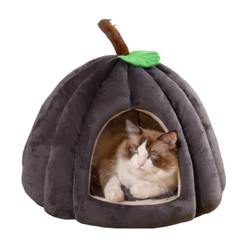 Cat Beds for Indoor Cats (Gray / 15 in)
