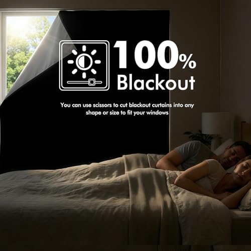 Black Out Window Cover 79" x 57" (0.01"W x 0.01"H)