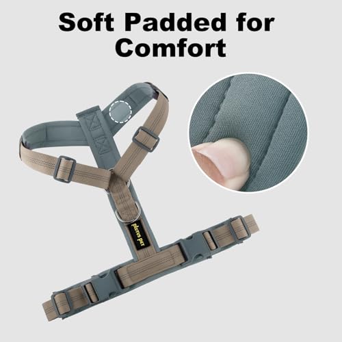 No Pull Dog Harness (L / Beige)