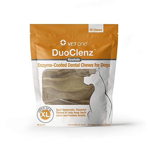 DuoClenz Rawhide Dental Hygenic Chews for Dogs (Extra Large Dogs)