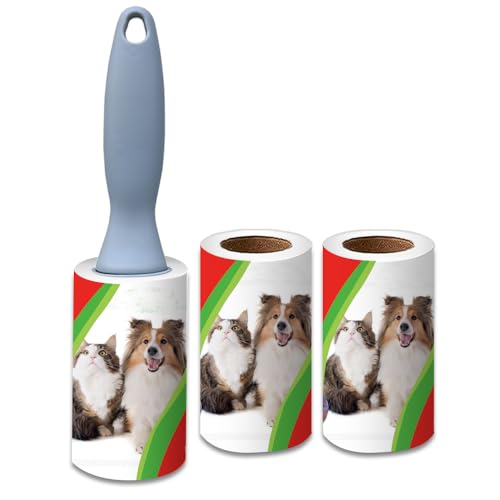 Pet Hair Lint Rollers (3 pcs - 270 Sheets)