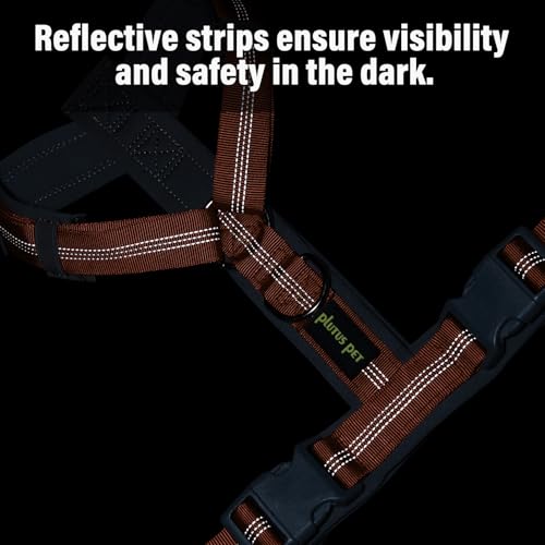 No Pull Dog Harness (XS / Orange)