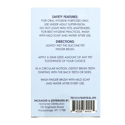2 Pack Pet Dental Care Kit (1 Count (Pack of 2))