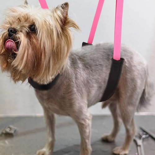 Dog Grooming Belly Strap (Light Pink)