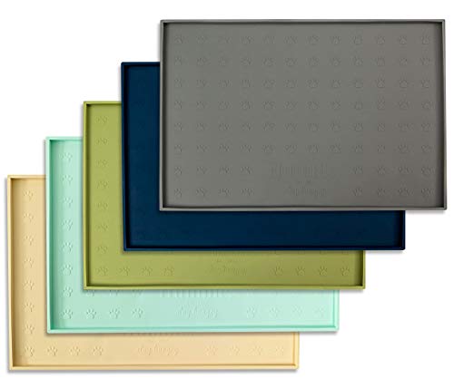 Food Mat Feeding Tray (Cool Grey)