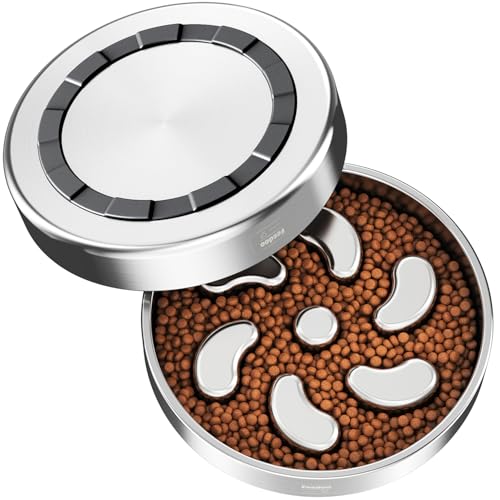 Slow Feeder Dog Bowl (Spiral-1Pack / L 3~3.5Cups)