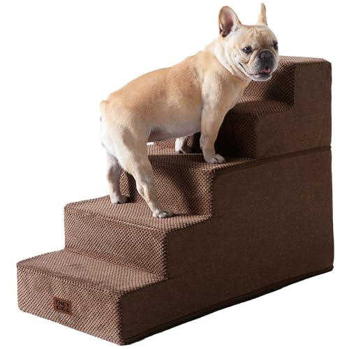 Dog Stairs for High Bed 22.5" H (Brown / Standard 15.7" x 30" x 22.5")