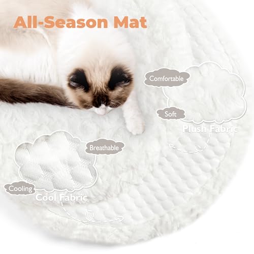 Modern Cat Tree (White / 39.3'')