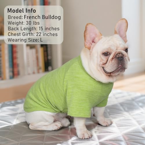 3Pack Dog Sweater with Sleeves Fleece Shirt for Large Dogs (3XL (75-100lbs) / 09# Green)