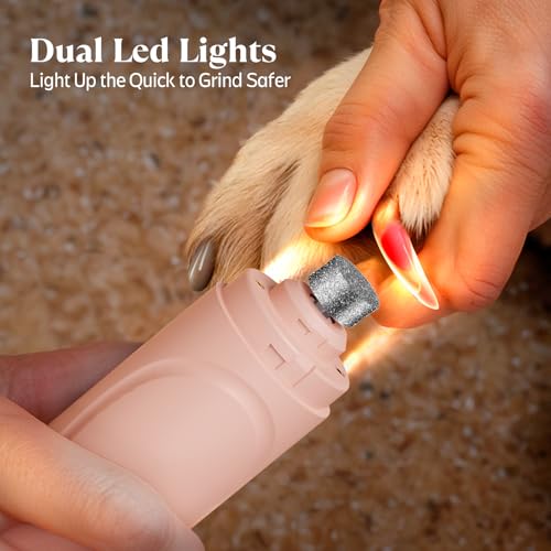Dog Nail Grinder (Creamy Pink)