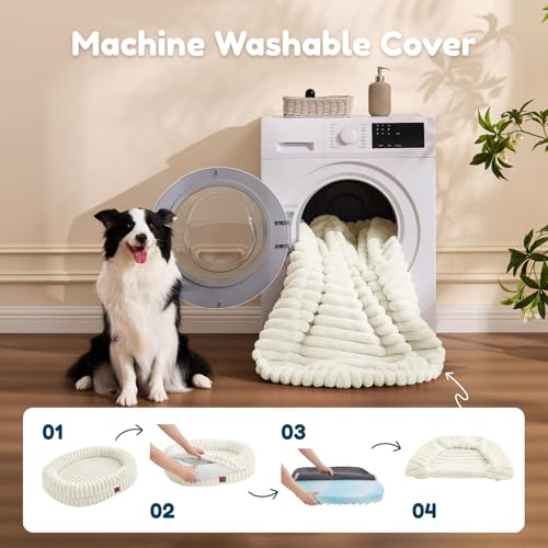 Orthopedic Dog Bed (Cream / XL(41*30*7))