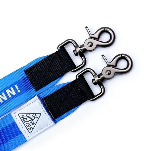 Hands Free Dog Leash with Pouch (Royal Blue)