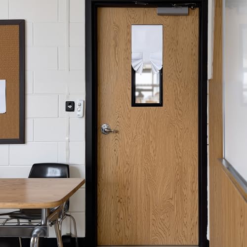 100% Blackout Door Curtains (White / 26"W x 80"L (Pack of 1))
