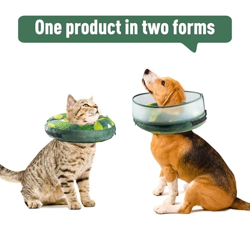 Inflatable Dog Cone (XL / Avocado)