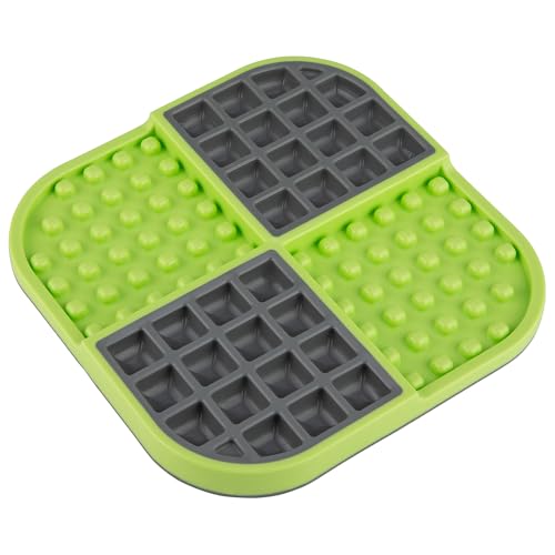Slomo Cat Slow Feeder Lick Mat (Green)