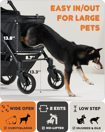 Medium Dog Stroller for Large Dogs (for Medium Pets)