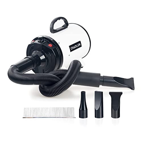 Dog Dryer for Pet Grooming (White)