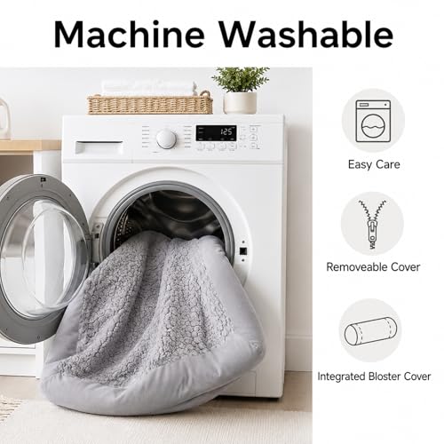 Orthopedic Dog Beds Large Sized Dog Washable Dog Couch (Grey / 36" x 27" x 6.5")
