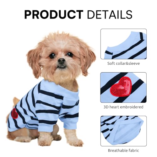 Dog Shirts for Medium Dogs (Blue / Medium)