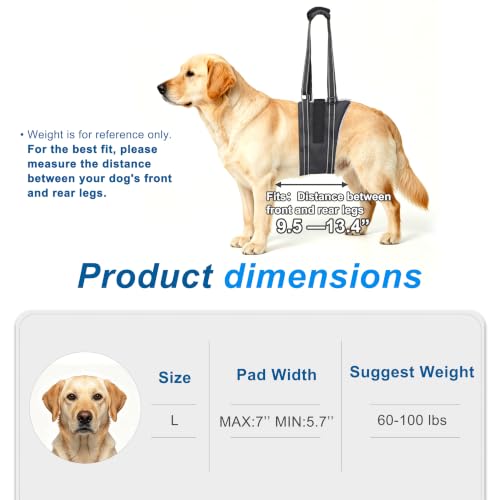 Dog Lift Harness for Large Dogs