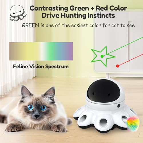Cat Laser Toy (Black Base-Green Laser*1)