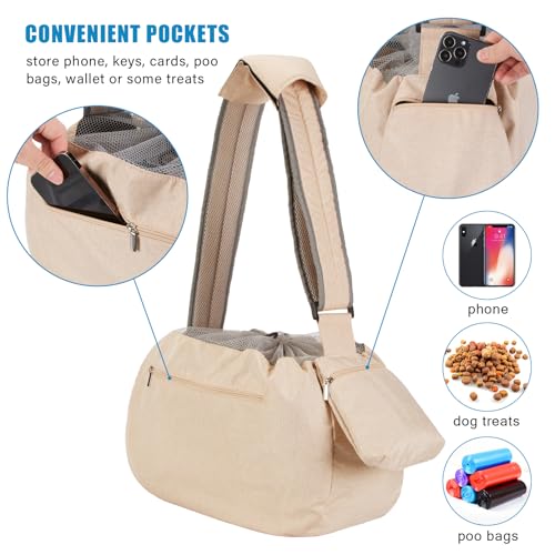 XL Dog Sling 15 (Beige)