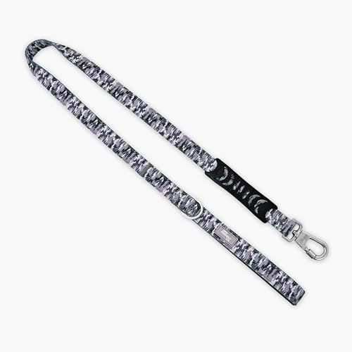 Classic Dog Leash for Daily Walks (Grey Camo / Regular)