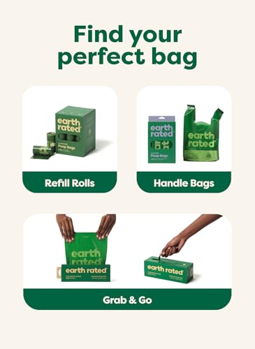 Dog Poop Bags on Refill Rolls (280 Bags)