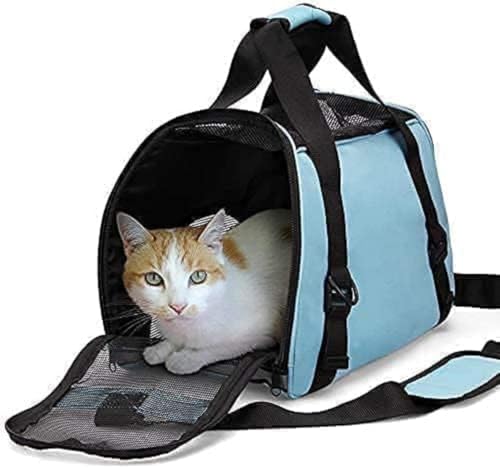 Cat Carrier Soft (Small-Blue)