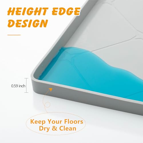 Silicone Dog Pee Pad Holder for 34 x 22 in Pads (34"L x 22"W)