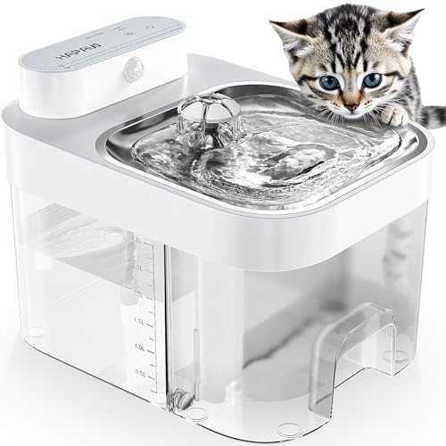 Cat Water Fountain (White)