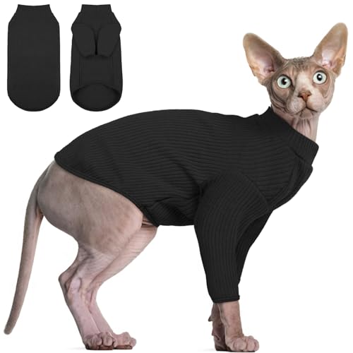 Hairless Cat Shirt (XX-Large / Black)