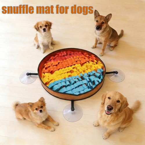 Snuffle Mat for Dogs Large Breed (Rainbow)