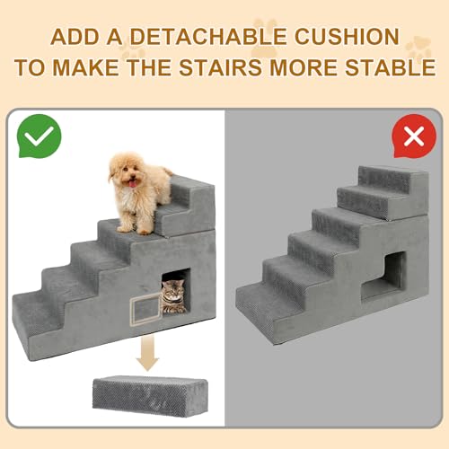 Dog Stairs for Small Dogs 27”H