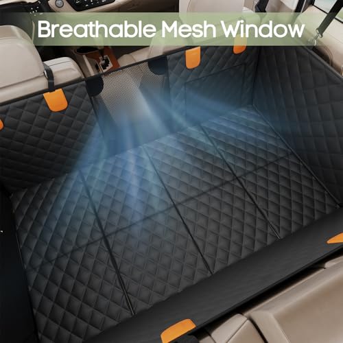 Dog Car Seat Cover for Back Seat (L - 51"W - For Car/SUV)