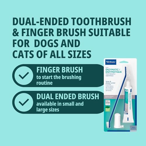 C.E.T. Oral Hygiene Kit for Dogs (1 Count (Pack of 1))