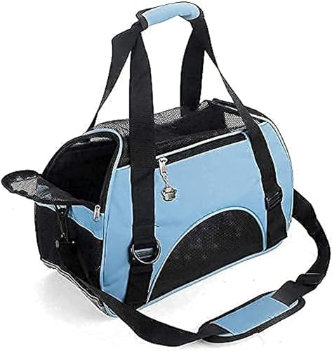 Cat Carrier Soft (Small-Blue)