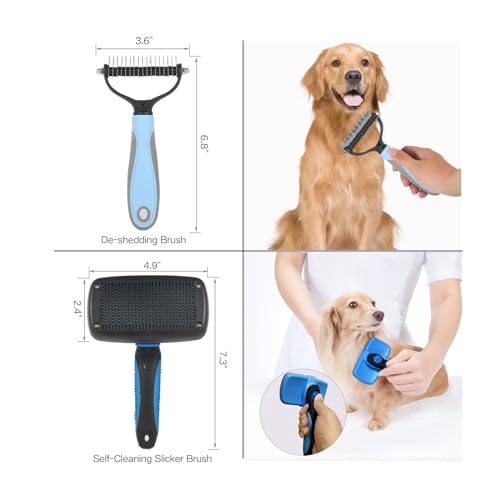 7‑in‑1 Pet Deshedding Tool